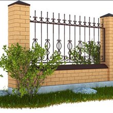 Установка красивых заборов: реализованные нашими мастерами проекты