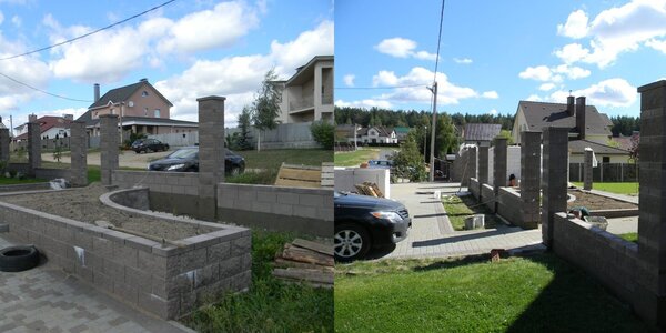 Забор из бессера